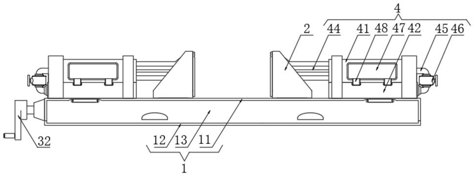 一种母线槽用数控板料折弯机下模液压夹紧装置的制作方法