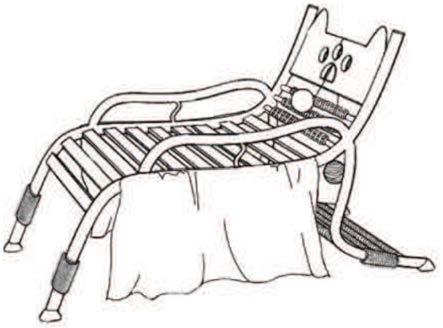一种多功能猫咪躺椅的制作方法