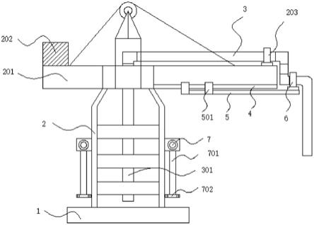 一种高层建筑混凝土浇筑施工简易布料装置的制作方法