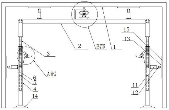 一种矿井巷道自动滑模装置的制作方法