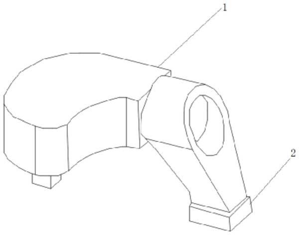 一种液压扭矩扳手反作用力臂支点定位支架的制作方法