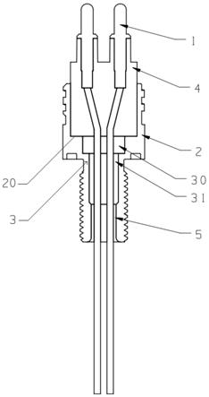 一种水下橡胶连接器的插头构件及其制作方法与流程