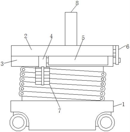 一种建筑工程液压升降机的夹持送货装置的制作方法
