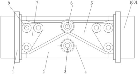 一种可固定线束支架的汽车左悬置托架的制作方法