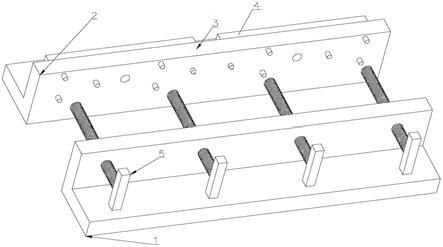 一种四工位螺杆固定加工夹具的制作方法