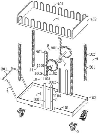 一种建筑施工用手推车的制作方法