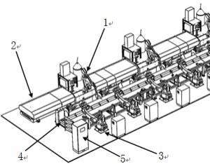 一种单梁起重机U型槽的机器人筋板组对的方法与流程