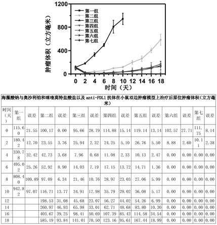 一种化疗免疫组合药物及其应用的制作方法