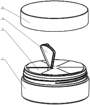 多内胆膏霜瓶的制作方法