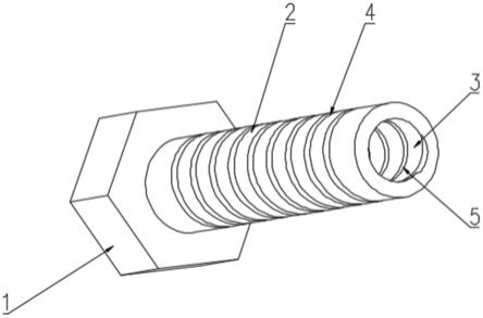 一种具有正反螺旋式锁死结构的螺栓的制作方法