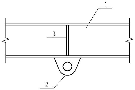 一种电梯吊钩与钢吊钩梁的连接结构的制作方法