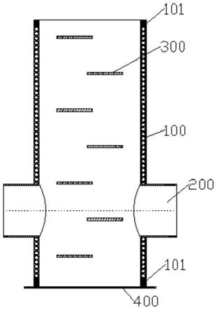 一种市政流槽式塑料排水用检查井的制作方法