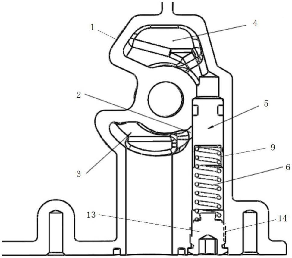 一种限压阀带自平衡功能的机油泵的制作方法