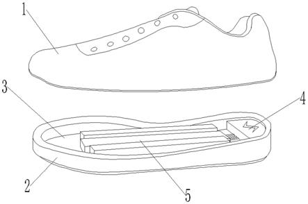一种磁流体运动发电鞋的制作方法