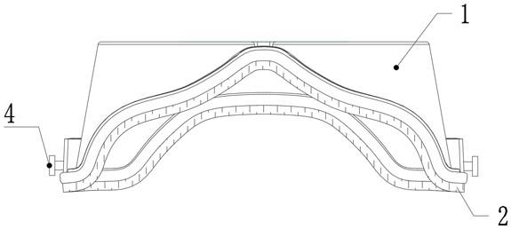 一种防面部皮肤压伤护目镜的制作方法