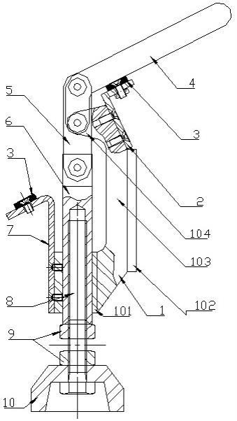 一种曲柄连杆磁锁式撑脚装置的制作方法