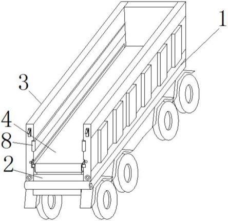 一种稳定性强效率高的履带式传送自卸挂车的制作方法