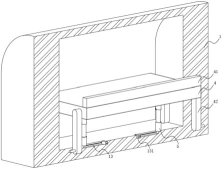 一种侧开门入馆式棺木结构的制作方法