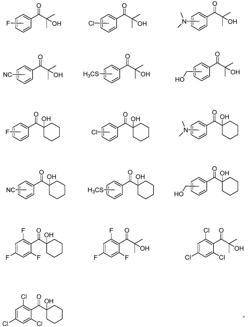 单取代及多取代官能团芳香酮类化合物、其制备方法及其光聚合引发剂与流程