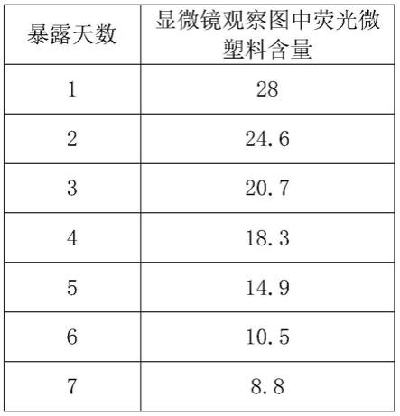 一种利用荧光微塑料处理贻贝的方法