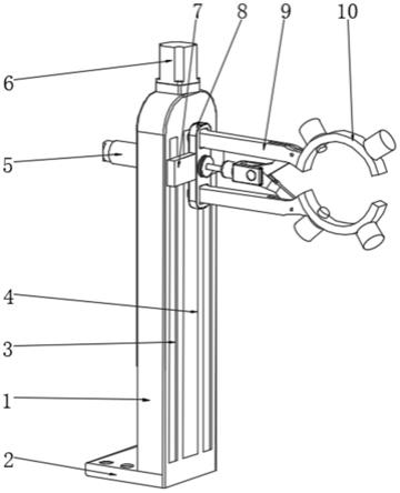 一种不锈钢风管组合式智能机械臂的制作方法