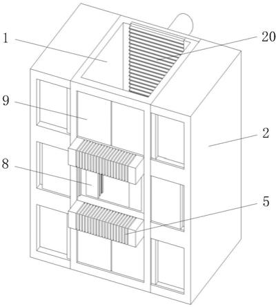 一种安全性高的电梯井道的制作方法