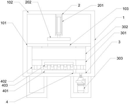 一种铝型材挤压模具加工用打磨装置的制作方法