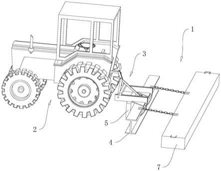 一种盐碱滩涂地拖拉机联合整地机械的制作方法