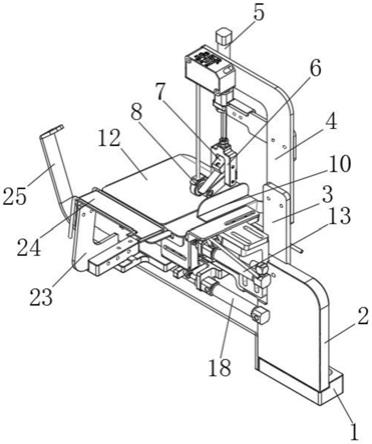 一种缝纫机自动双层折边装置的制作方法