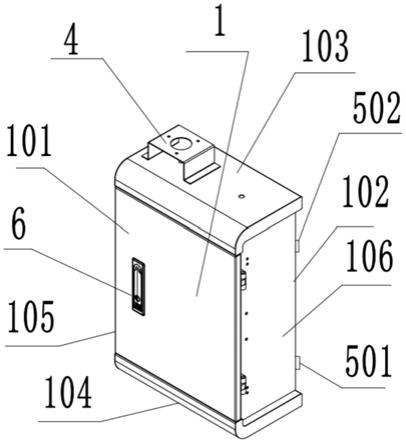 一种机箱、空气检测仪及空气检测系统的制作方法