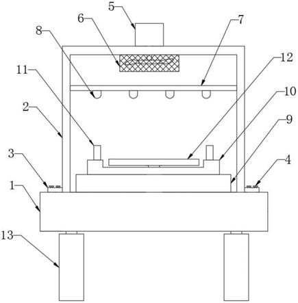 一种3D打印用航空航天模型放置架的制作方法