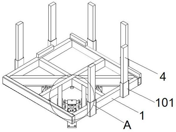 瓷砖码垛用承载托架的制作方法