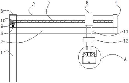 一种装箱机的吊装移动装置的制作方法