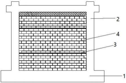 一种用于框架结构带滑移层的填充墙板的制作方法