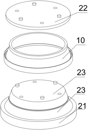 一种晶圆导流圈基材生产用工装的制作方法
