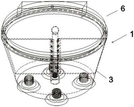 一种组合式水产养殖用饵料桶结构的制作方法