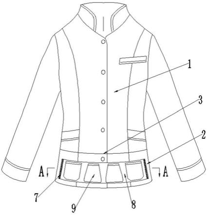 一种低缩率易洗快干的护士服的制作方法