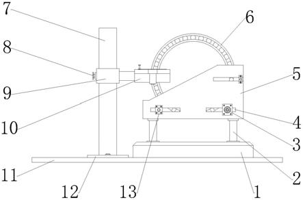 一种盾构机螺旋输送机用轴承包装设备的制作方法