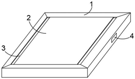 一种带有塑封导向结构的防碎冰箱玻璃隔板的制作方法