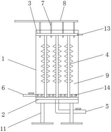 一种燃烧器空气加温系统的制作方法