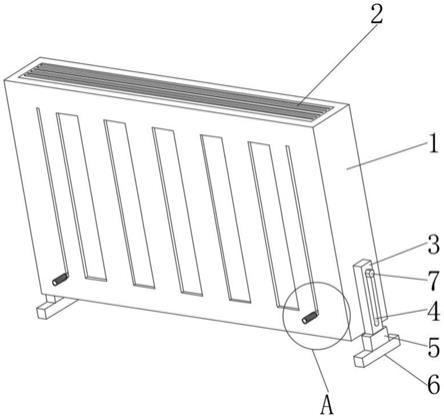 一种空气能热泵采暖散热器的制作方法