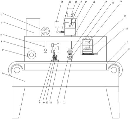 一种建筑板材加工用涂胶机的制作方法