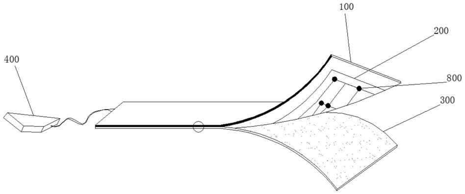 一种柔性智能电子皮肤创可贴的制作方法
