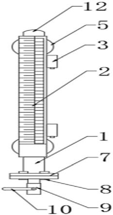 磁翻板液位计的制作方法