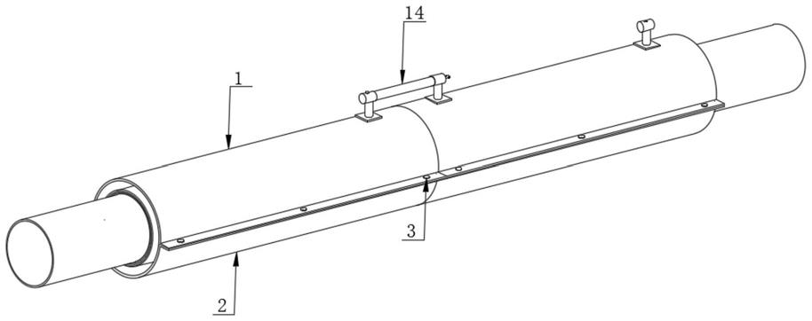 一种用于通风设备降低风噪的管道辅助降噪装置的制作方法
