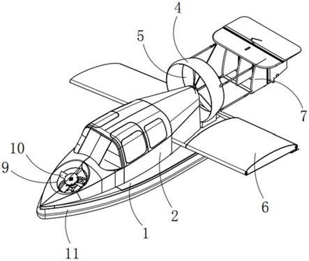 一种无人驾驶电动直驱气垫翼船的制作方法