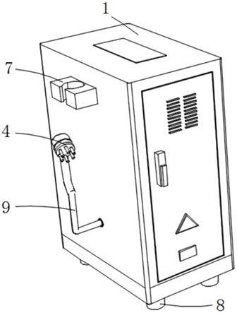 一种用于小区建设的可移动式充电桩的制作方法