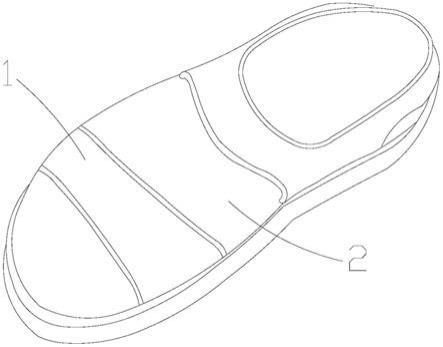 一种缓冲型凉鞋的制作方法