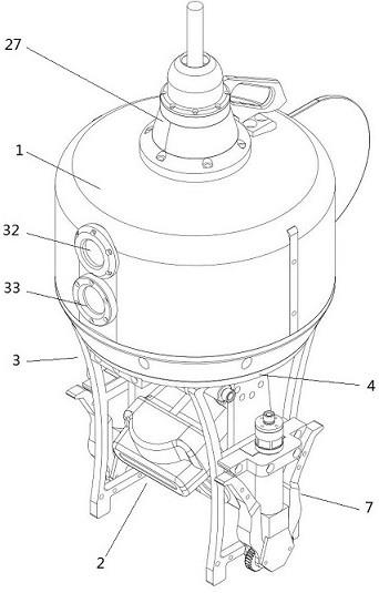 水下观察机器人及水上自由吊放设备的制作方法