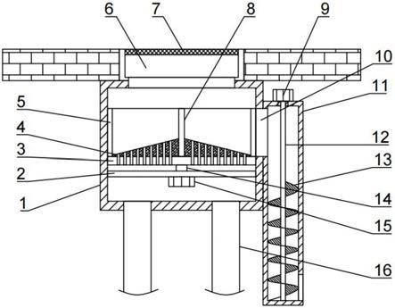 一种用于市政桥梁工程的桥梁排水装置的制作方法
